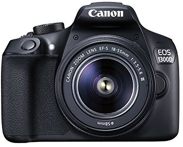 Canon EOS 1300D DSLR Camera with EF-S18-55 DC III F3.5-5.6 Lens