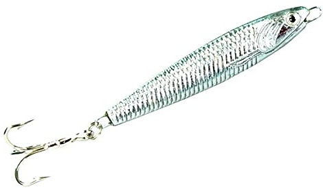 FFT SILVER STINGER SPINNER LURES MACKEREL COD BASS PIKE SEA FISHING (30g)
