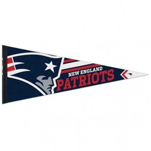 WinCraft NFL 14519115 New England Patriots Premium Wimpel, 30,5 x 76,2 cm