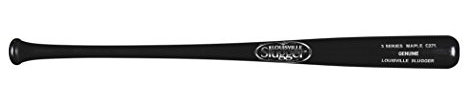 Louisville Slugger Genuine Series 3 Maple C271 Baseballschläger 31 Zoll / 794 g, Schwarz