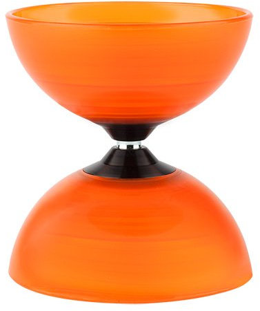 Henrys J04030-13T - Yo-Yo, Diabolo Beach Translucent, orange