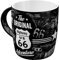 Nostalgic-Art Taza de café Retro, Highway 66 The Original Adventure – Idea de Regalo para los Fans de la Ruta 66, Diseño Vintage, cerámica, 330 ml