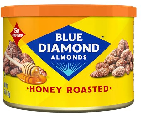 Blue Diamond Almonds Honey Roasted, 6 Ounce