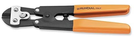 Tagliabulloni 'Mini' In Acciaio Speciale Ad Alta Resistenza Al Taglio. Finitura Verniciata, Impugnatura Plasticata.