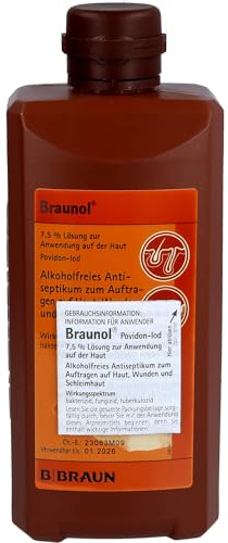 Braunol Haut- und Schleimhautantiseptik, 500 ml