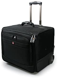 Port Designs XL Aktenordner Trolley 8St Din A4 ode, Schwarz