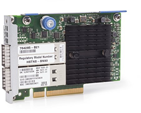 Hewlett Packard Enterprise InfiniBand FDR/Ethernet 10Gb/40Gb 2-Port 544+FLR-QSFP Adapter Interne Ethernet/Fiber 40000 Mbit/s