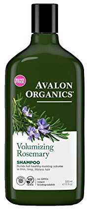 Avalon Organics Rosemary Volumizing Shampoo 325ml (Pack 2)