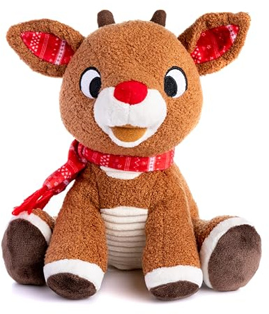 KIDS PREFERRED Rudolph the Red - Nosed Reindeer - Stuffed Animal Plush Toy 8 inches