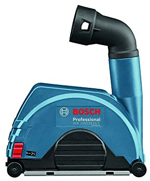 Bosch Professional Absaughaube GDE 125 FC-T zum Trennen (geeignet für viele Bosch Professional Winkelschleifer mit werkzeuglosverstellbare Schutzhaube, Scheiben-Ø 115mm und 125mm)