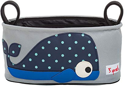 3 Sprouts Kinderwagentasche Wal