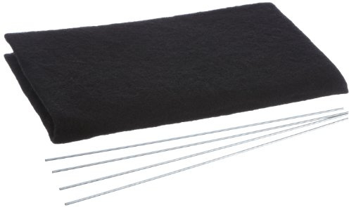 Bomann® Kohlefiltermatte | Filtermatte 1 Stück inkl. 4 Stangen | Kohlefiltermatte für Dunstabzugshauben DU 622, DU 622.1, DU 623, DU 623.1, DU 623.2 | Kohlefiltermatte für bessere Raumluft | KFM 565