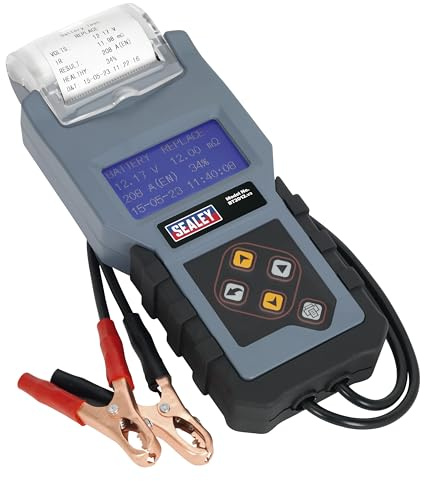 Sealey Bt2012 Digital Battery And Alternator Tester With Printer 12V