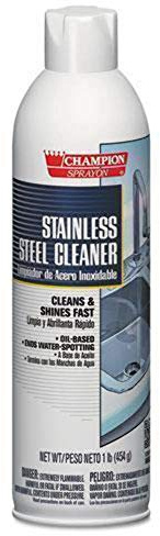Chase Products 5197 Champion Sprayon Stainless Steel Cleaner, 16oz, Aerosol, 12/Carton