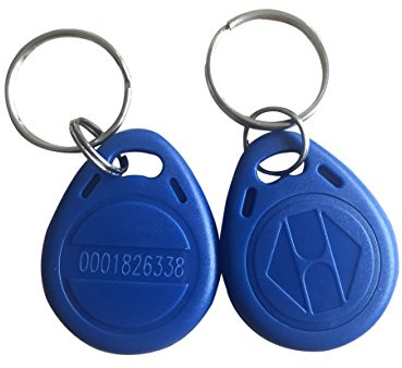 YARONGTECH 125 khz rfid nyckelbricka EM4100 närhets-ID-tagg för Access Contorl System (paket med 100)