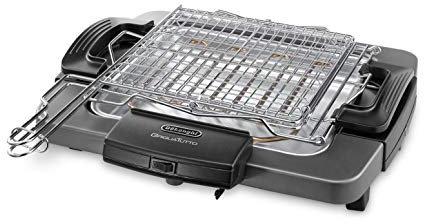 De'Longhi GRIGLIATUTTO BQ58 Barbecue Elettrico, Nero/Grigio
