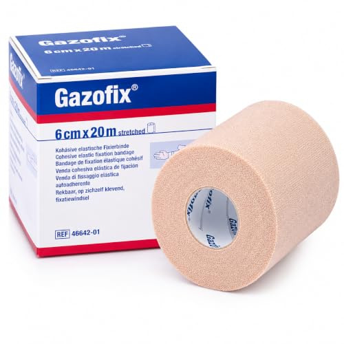 Gazofix Fixierbinde 6cm x 20m hautfarben dezent Hand Finger Alltag