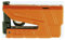 ABUS Bremsscheibenschloss Granit Detecto XPlus 8077 - Motorradschloss mit Alarm, Leuchtschlüssel und XPlus Zylinder - ABUS-Sicherheitslevel 18 - Orange