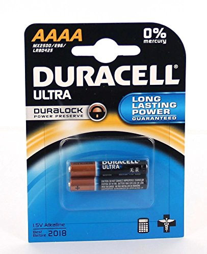 Original batteria per Duracell Ultra mn2500 LR61 AAAA