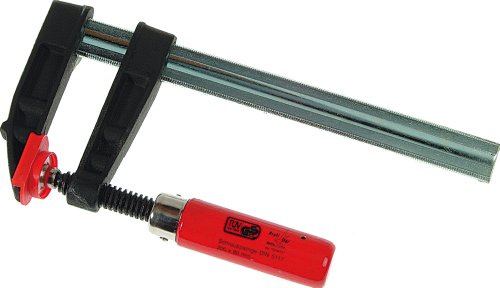 LSR TOOLS Schraubzwinge 600 x 120 mm, Profil 30 x 8 mm, nach DIN 5117, 0212060