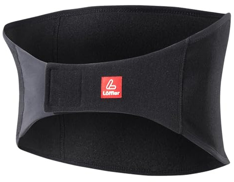 Löffler Unisex nyrebælte Nierengurt, Schwarz, L EU