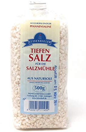 Saline Luisenhall Tiefensalz für die Salzmühle