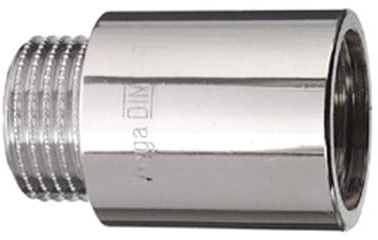 CORNAT TEC382406 Cock Extension Brass 1/2 x 65 mm Chrome