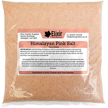 Elixir 100% Organic Fine Grade Himalayan Pink Salt | 10kg
