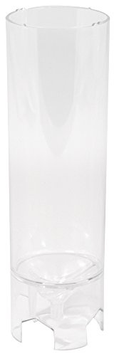 Rayher Molde para velas de cera, cirio punta acampanada 14 cm alto, 5 cm ø, incluye mecha, 3116800