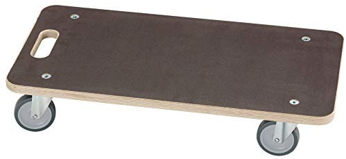 Dörner + Helmer - 300687 - Carrello Cargo con rotelle, carico 200 kg, gommini per moquette, piastrelle e parquet