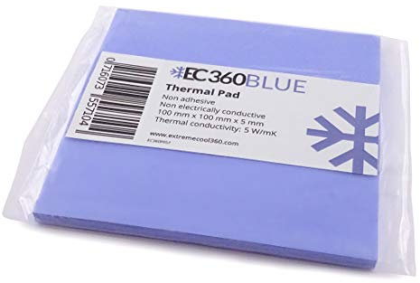 EC360® BLUE 5W/mK Thermal Pad (100 x 100 x 5,0 mm)