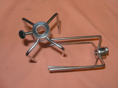 Stainless Steel Large 3/8 Heavy Duty Rotisserie Meat Spit Forks MH-3SSB