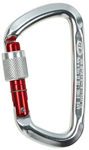 Climbing Technology 2C47600XTNCTSTD Karbinhake, En Storlek, Silver