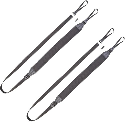 Neotech Accordion Pad Straps – Black (3101032) Adjustable Nylon Shoulder Strap | Comfortable Accordion Accessory for Musicians - Made in USA