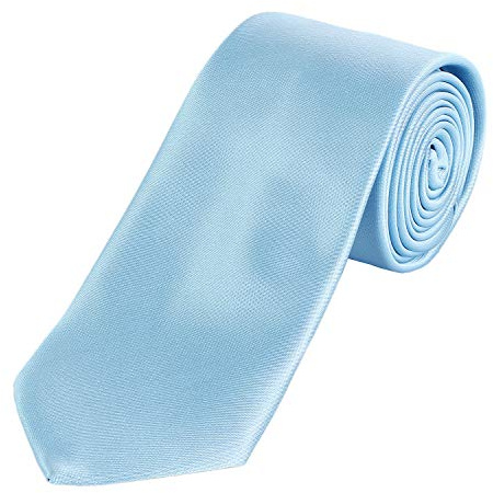 DonDon Krawatte 7 cm für Herren klassische Krawatte für Büro oder festliche Veranstaltungen
