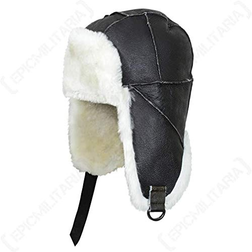 Mil-Tec Fliegermütze-12105309 Fliegermütze Braun S