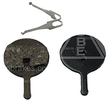 DiscoBrakes Pair of Avid BB5 Semi-Metallic Disc Brake Pads and Spring BB 5 BB-5