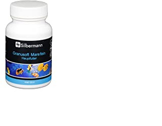 Silbermann Granusoft Mare - Hauptfutter für Meerwasserfische fein oder grob (120 ml fein)