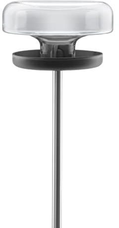 EVA SOLO | Vogelfutterstation | Dosiert das Vogelfutter, um einen Überschuss an Futter zu vermeiden; fasst etwa Zwei Liter Vogelfutter | Black/transparent