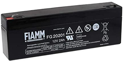 FIAMM Batteria ricaricabile al piombo FG20201 Vds, 12V, Lead-Acid