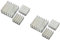 Aihasd 6PCS/Kit Ensemble dissipateur thermique adhésif Aluminum pour Raspberry PI