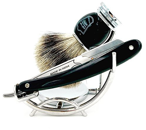 Parker Safety Razor Parker SRB Lame Bord Droit Coiffeur Remplaçable rasoir Set rasage