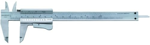 Stahlwille 12900N Messschieber Messbereich 150/6 mm 185 g | Präzise Nonius-Schieblehre mit metrischer und Zolleinteilung