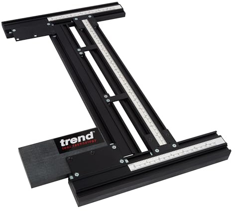 Trend Gabarit de rainurage et de tenonnage Varijig pour un fraisage précis des rainures et tenons, VJS/TG/JIG