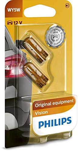 Philips Vision Wy5W, Lampe De Signalisation, Blister De 2