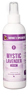 Nature's Specialties Mystic Lavender Dog Cologne for Pets, Natural Choice for Professional Groomers, Ready to Use Perfume, Made in USA, Finishing Spray, 8 oz
