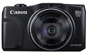 Canon PowerShot SX710 Point and Shoot Digital Camera - Black