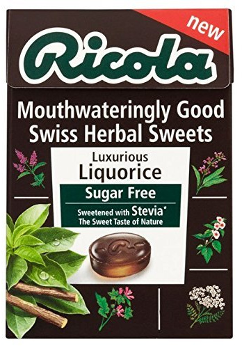 Ricola Lakritz, zuckerfrei, 45 g