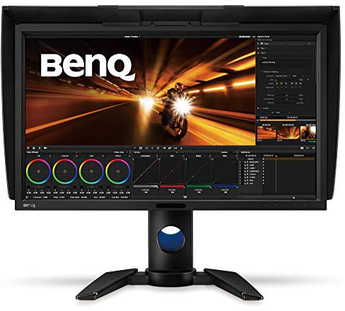 BenQ PV270 Monitor 27 Pollici per Post-Produzione Video, QHD, Regolazione in Altezza, 100% Rec 709 con Tecnologia IPS, Nero