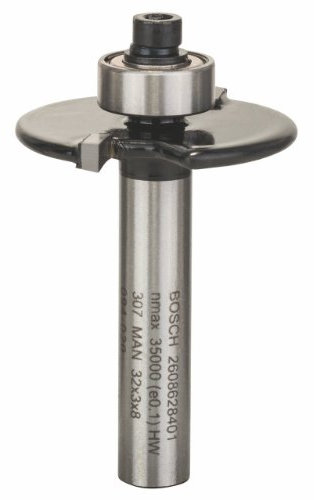 Bosch Professional 2 608 628 401 - Fresas de disco para ranurar (8 mm, D1 32 mm, L 3 mm, G 51 mm), Metálico